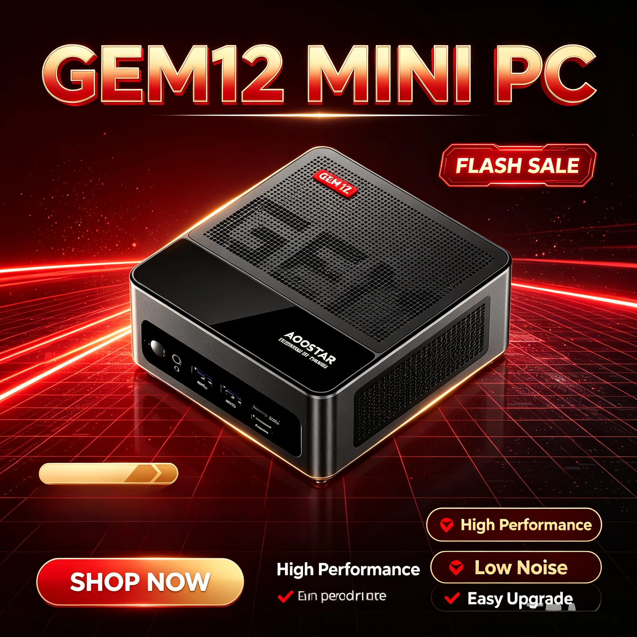 Efficient T-bao 8845HS Mini PC Portable Business Office Home Mini Computer Without Secondary Screen – Ideal for Daily Tasks.