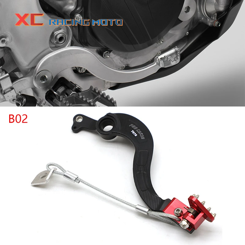 

Motorcycle Forged Rear Brake Pedal Lever For Honda CRF250R CRF450R CRF450RX CRF 250R 450 450RX 2004 2005 2006 2007 2008-2020