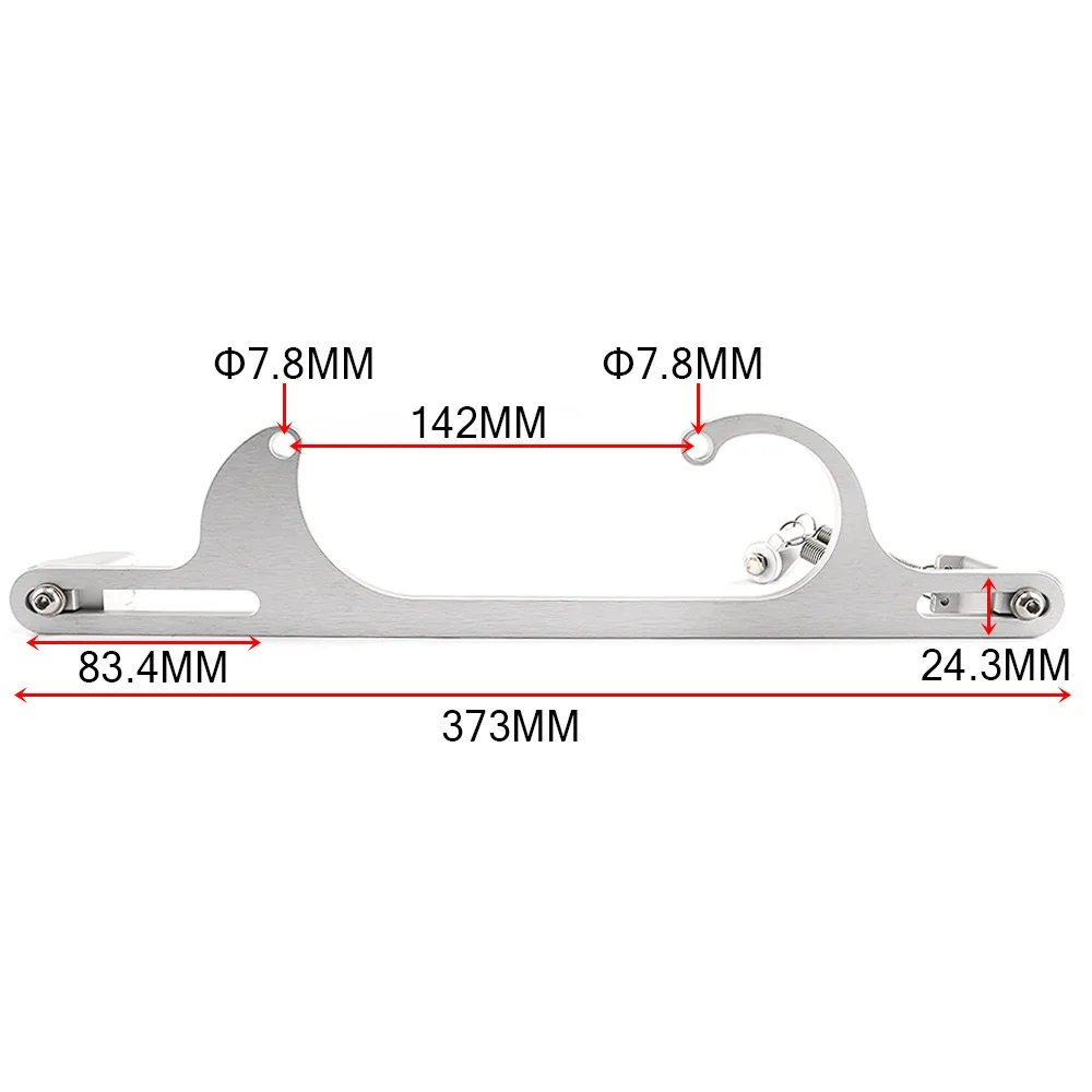 Automobile modification 4150/4500 throttle base cable, base valve aluminum alloy throttle cable