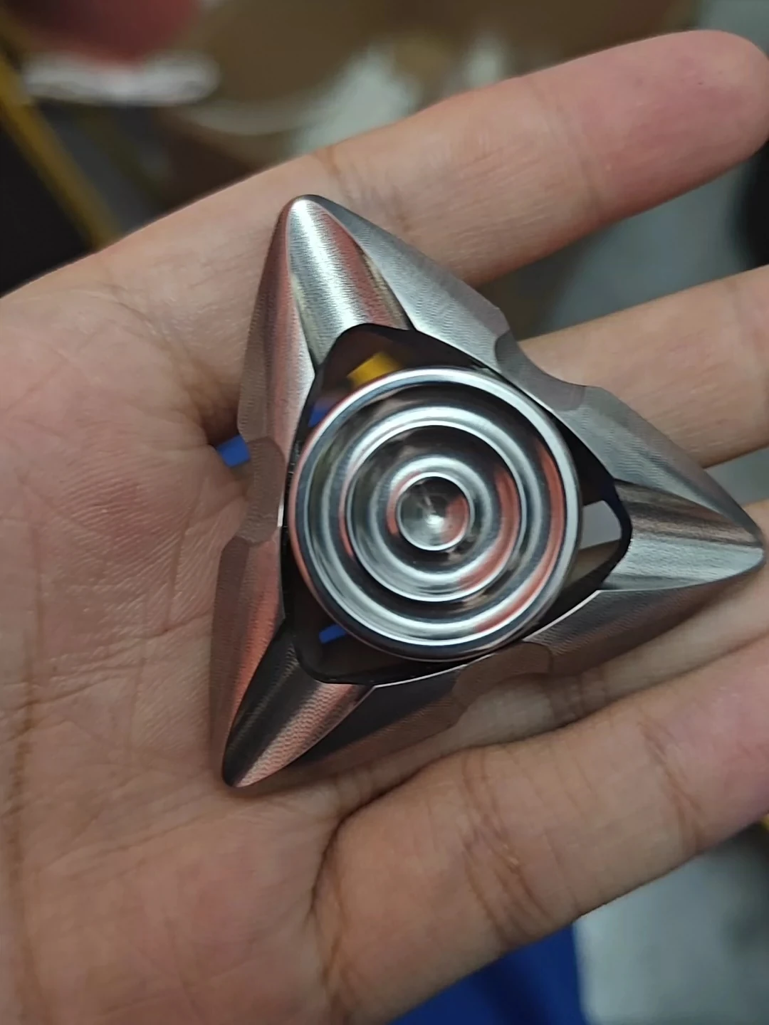 WAVE Fingertip Gyroscope Stainless Steel Material