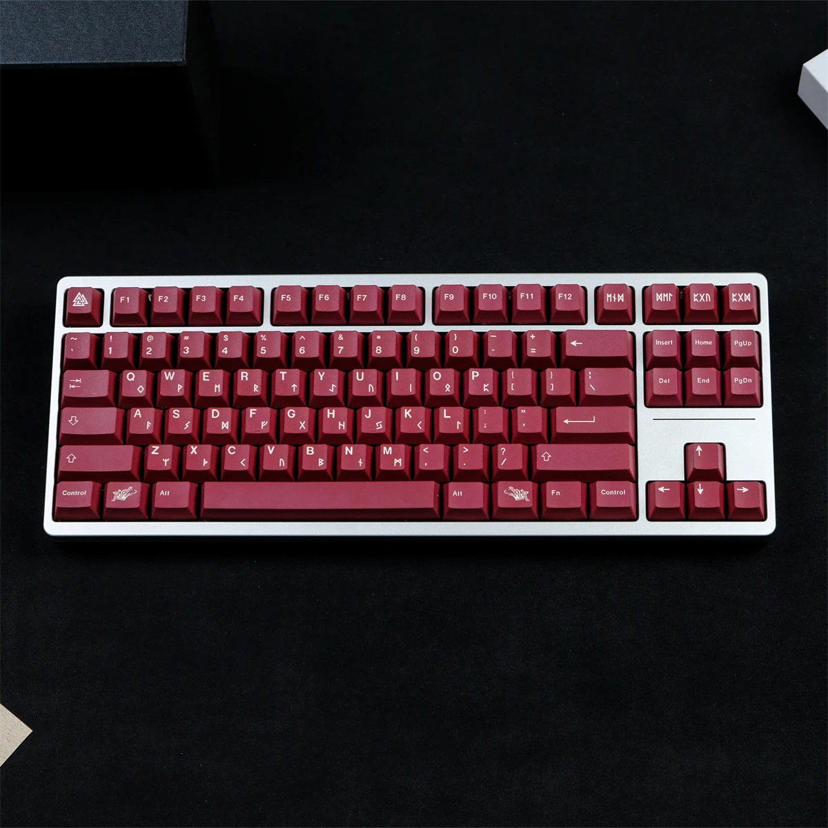 

Новинка 129 клавиши японские красные колпачки для клавиш с сублимационным рисунком вишни колпачки для MX Переключатель механическая клавиатура колпачки для клавиш GK75