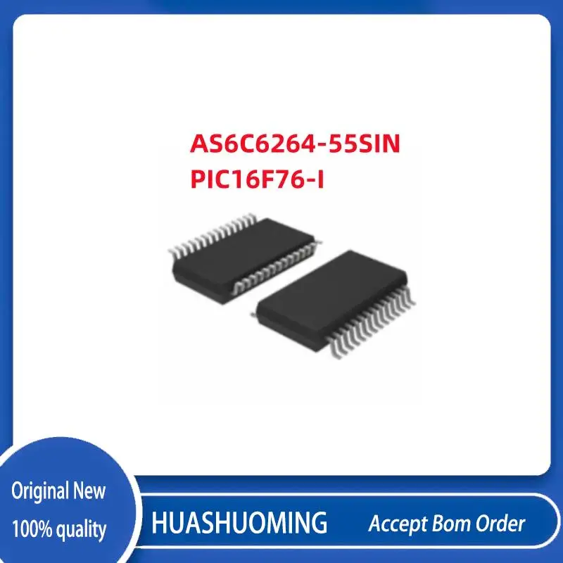 NeW 10Pcs/Lot  AS6C6264-55SIN AS6C6264-55 AS6C6264 AS6C AS6 AS PIC16F76-I/SO PIC16F76-I PIC16F76 PIC16F  SOP-28