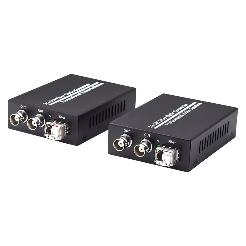 

1080P 3G-SDI to Fiber Converter over single mode single fiber LC Extend up to 20km