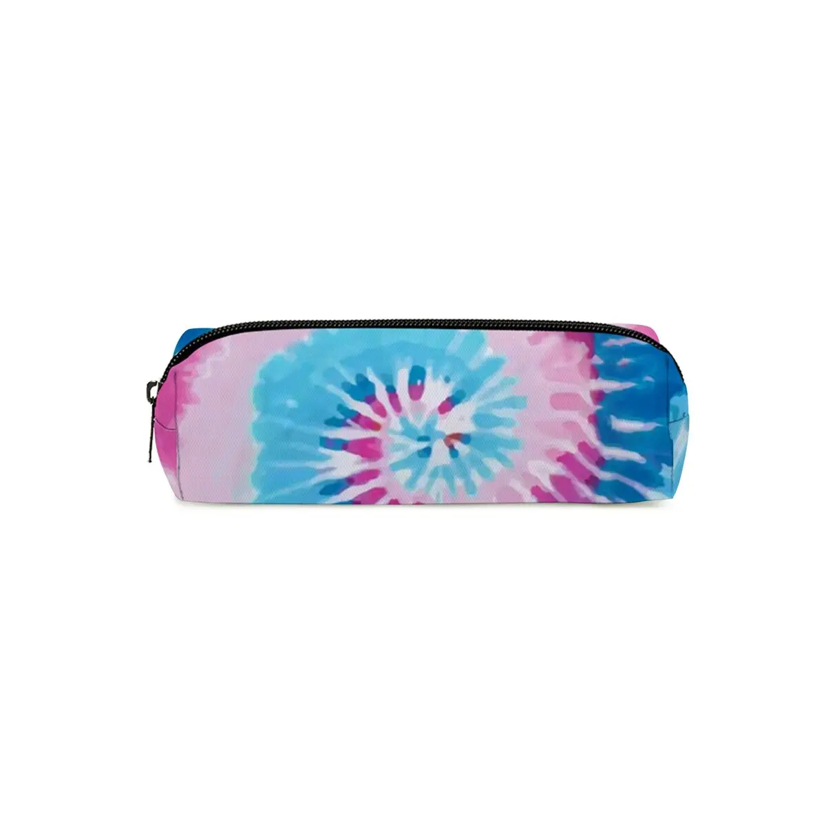 Tie-dye Single Layer Printed Pencil Case For Boy/Girls Best Gifts 2D Flat Cartoon School Supplies Pen Bag For Children