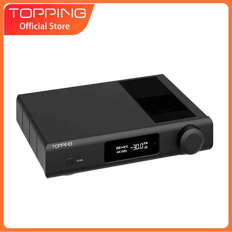 NEW TOPPING D90 III Discrete Fully Balanced HiFi DAC PCM768 DSD512 BT5.1 Support LDAC with Remore Control Hi-Res Decoder