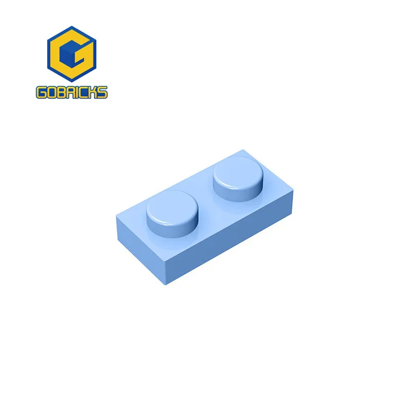 Gobricks GDS-502 compatible with  3023 6225 MOC Assembles Particles Plate 1x2 DIY Building Blocks Particle Kid Gift