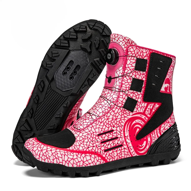 

Motorcycle Platform Boots Motorcycle Cross-country Professional Racing Boots Breathable Wear Safety To Protect Motorcyclists