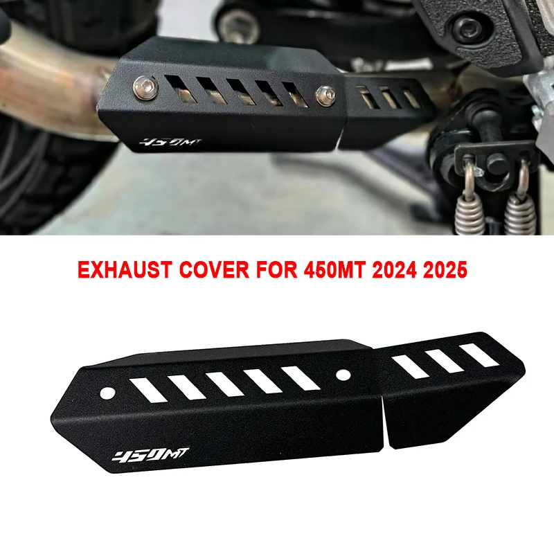 

Для CFMOTO 450MT 450 MT MT450 2024 2025 2026 защита выхлопной трубы мотоцикла теплозащитный экран защита от ожогов крышка