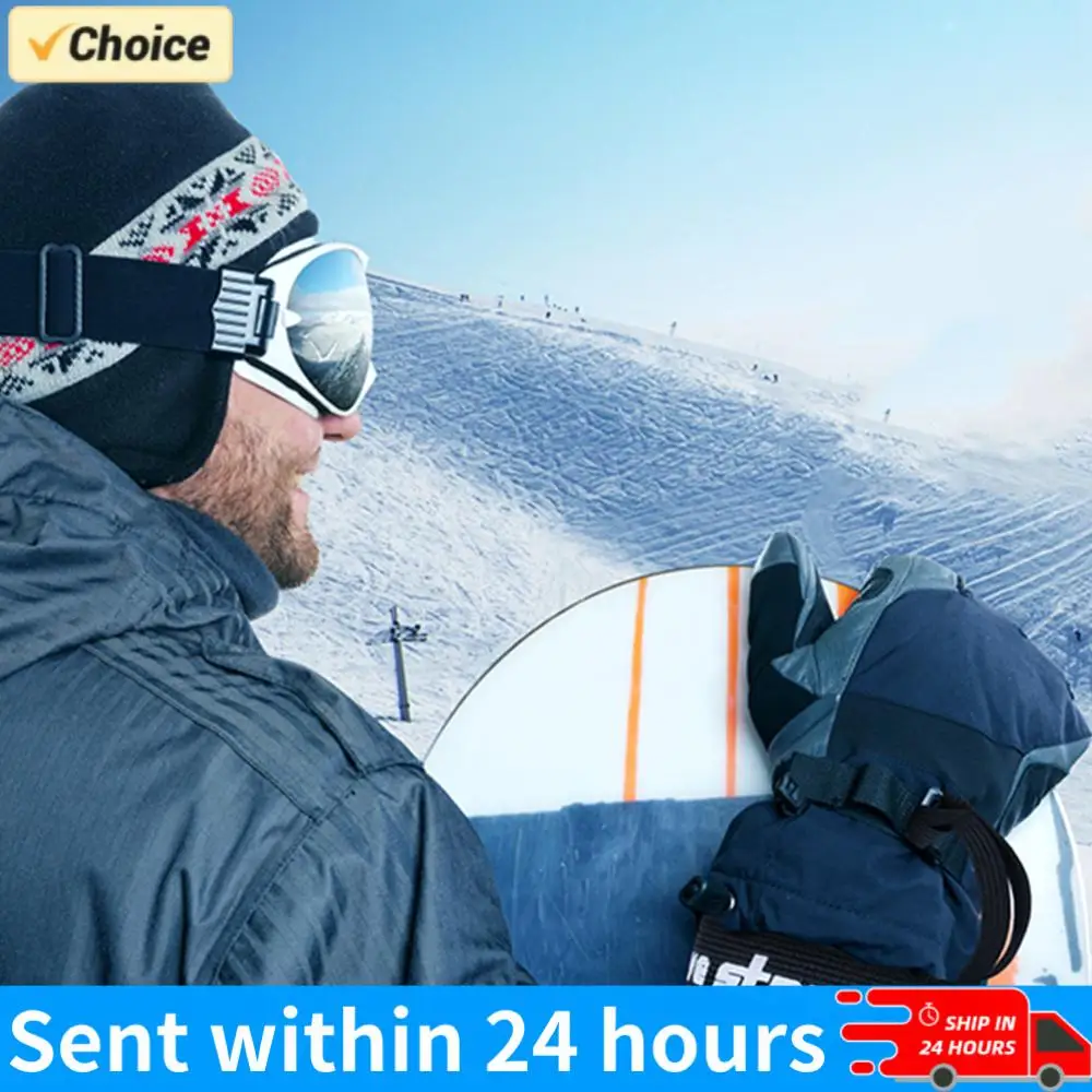 

4 Pcs Sport Glove Strap Anti-Lost Glove Safety Strap Elastic Ski Glove Leash Holder for Camping Skiing Outdoor Activities