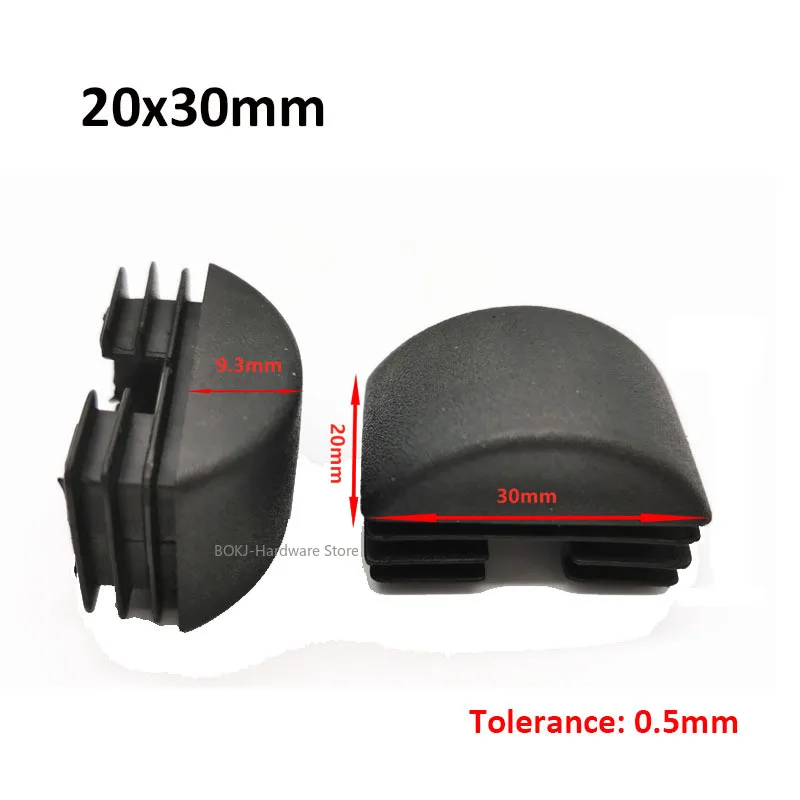Round Plastic Furniture Feet (Set) - alternate angle