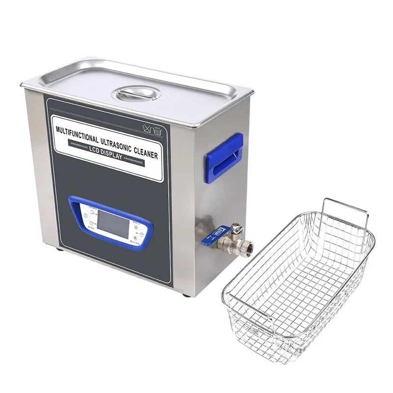 

900W Industrial Ultrasonic Cleaner Commercial Jewelry Watches Glasses Cleaning Machine with Basket