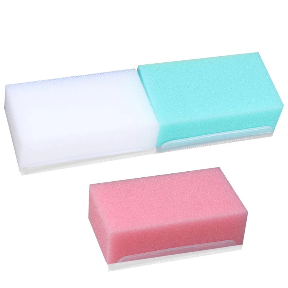 

3pcs Tactile Reaction Massage Sponge For Baby Bath Face Hair Cleaning Body Scrubber Sensory Integration Sponge Random Color