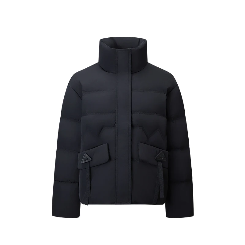 Chericom レディース スタンドカラー ダウンジャケット 2025 冬 ホワイトダックダウン フィル ツーウェイジップ フロント 防風 保温コート Y309130Y