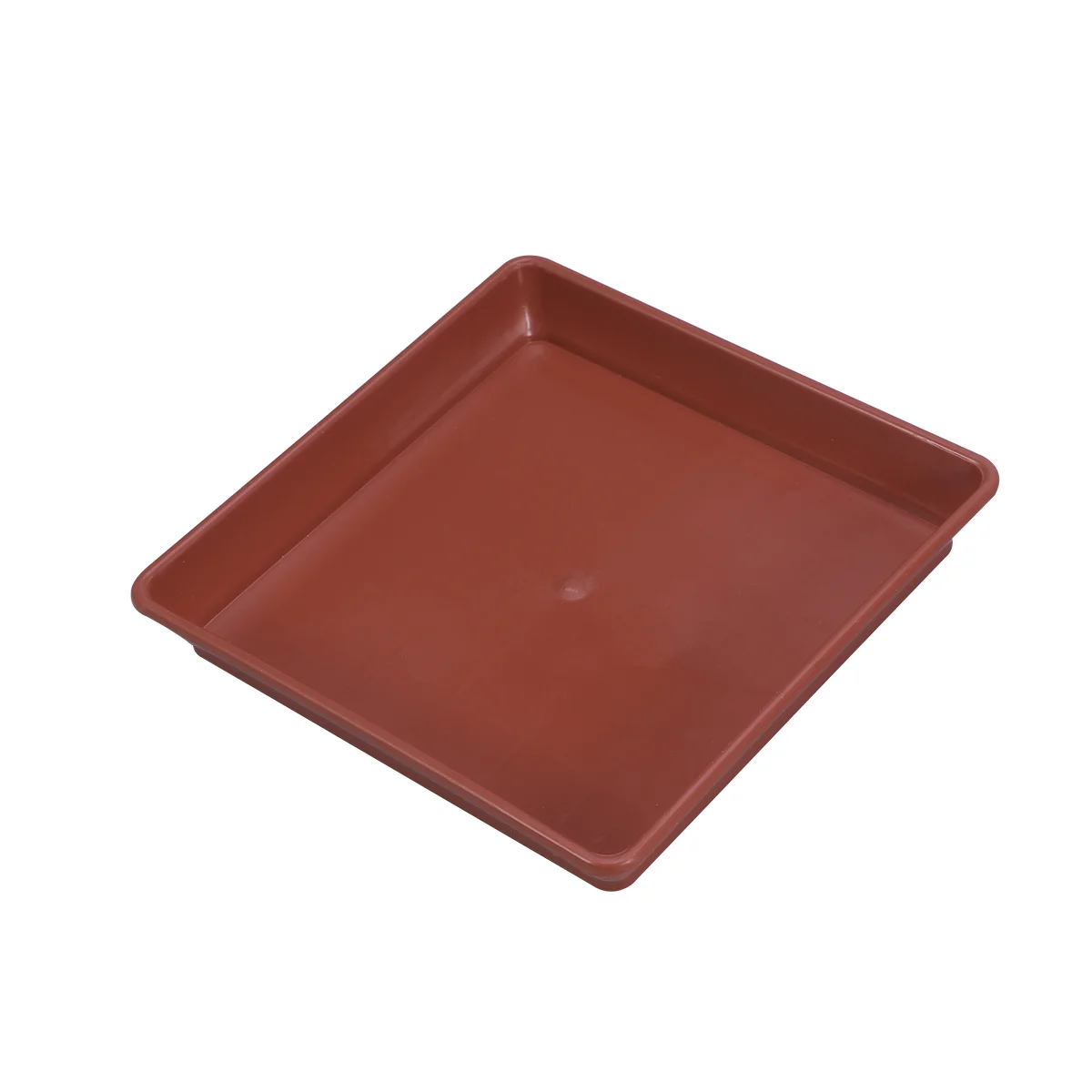 

10 PCS Plastic Chassis Square Resin Tray Small Plant Pots Sauser Flower Planter Succulent Plants