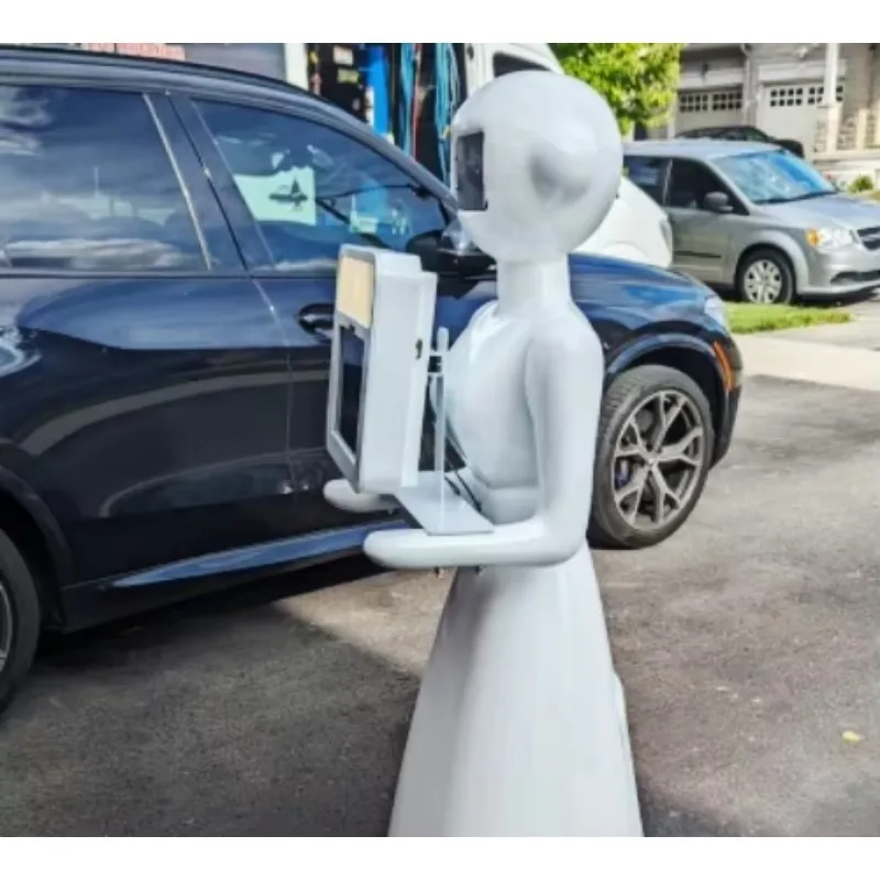 Smart 360 Photo Booth Robot Automatic Obstacle Avoidance Remote Control Roaming Selfie Machine Event Photography Station