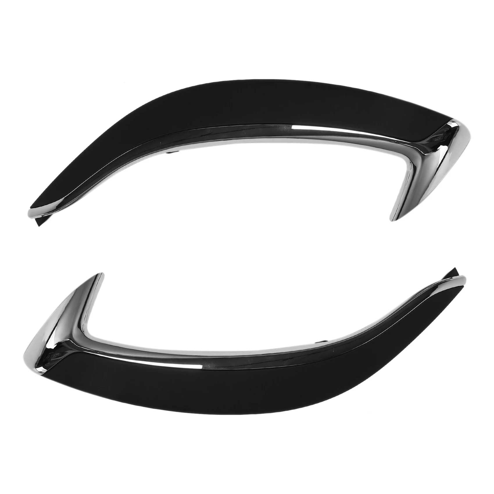 

2Pcs Car Door Armrest Trim Strip Inner Door Handle Cover for Citroen C5 2009-2012 96711104XQ 96711105CR 9345R2 9345R4