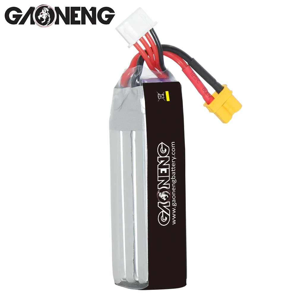 Gaoneng GNB 850mAh 7.6V/2s 11.4V/3s 15.2V/4s 60C HV Lipo Battery With XT30 Plug For Happymodel FPV Racing Cine Whoop BetaFPV