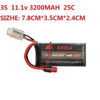MJX Hyper Go 14209 14210 14301 14302 14303 1/14 RC cars RC Trucks spare parts Upgraded 3S 11.1V 3200mAh 25C Lipo battery/USB