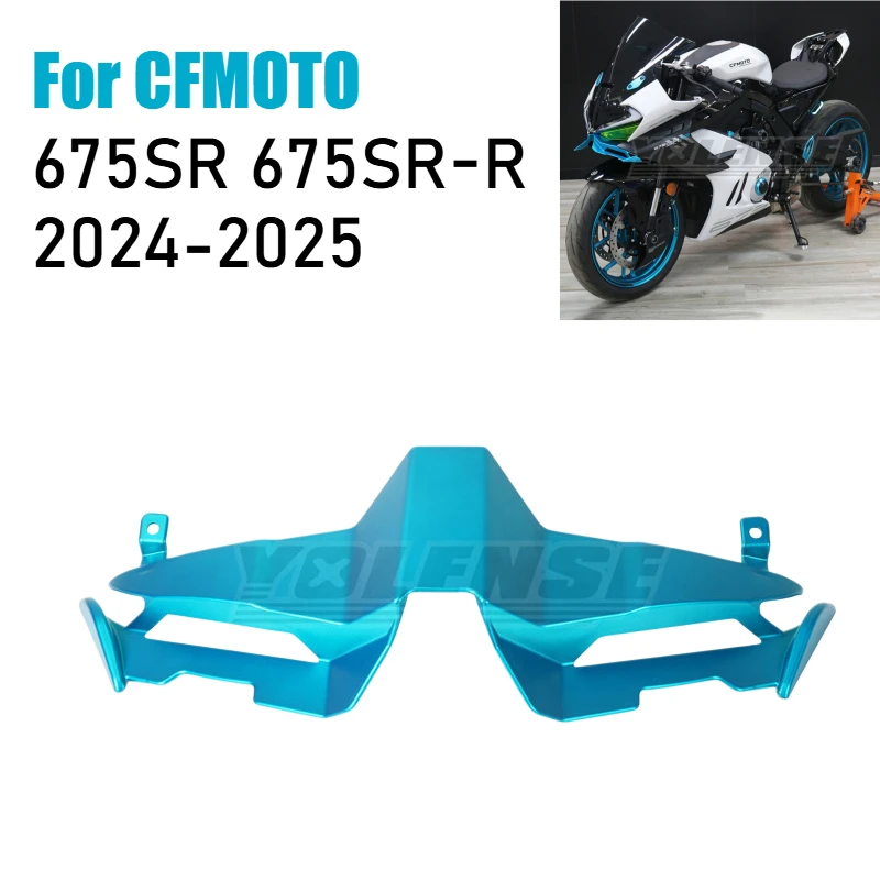 

For CFMOTO 675SR 675SR-R 2024-2025 Motorcycle Front Fairing Winglets Aerodynamic Wing Shell Cover Protection Guards Accessories