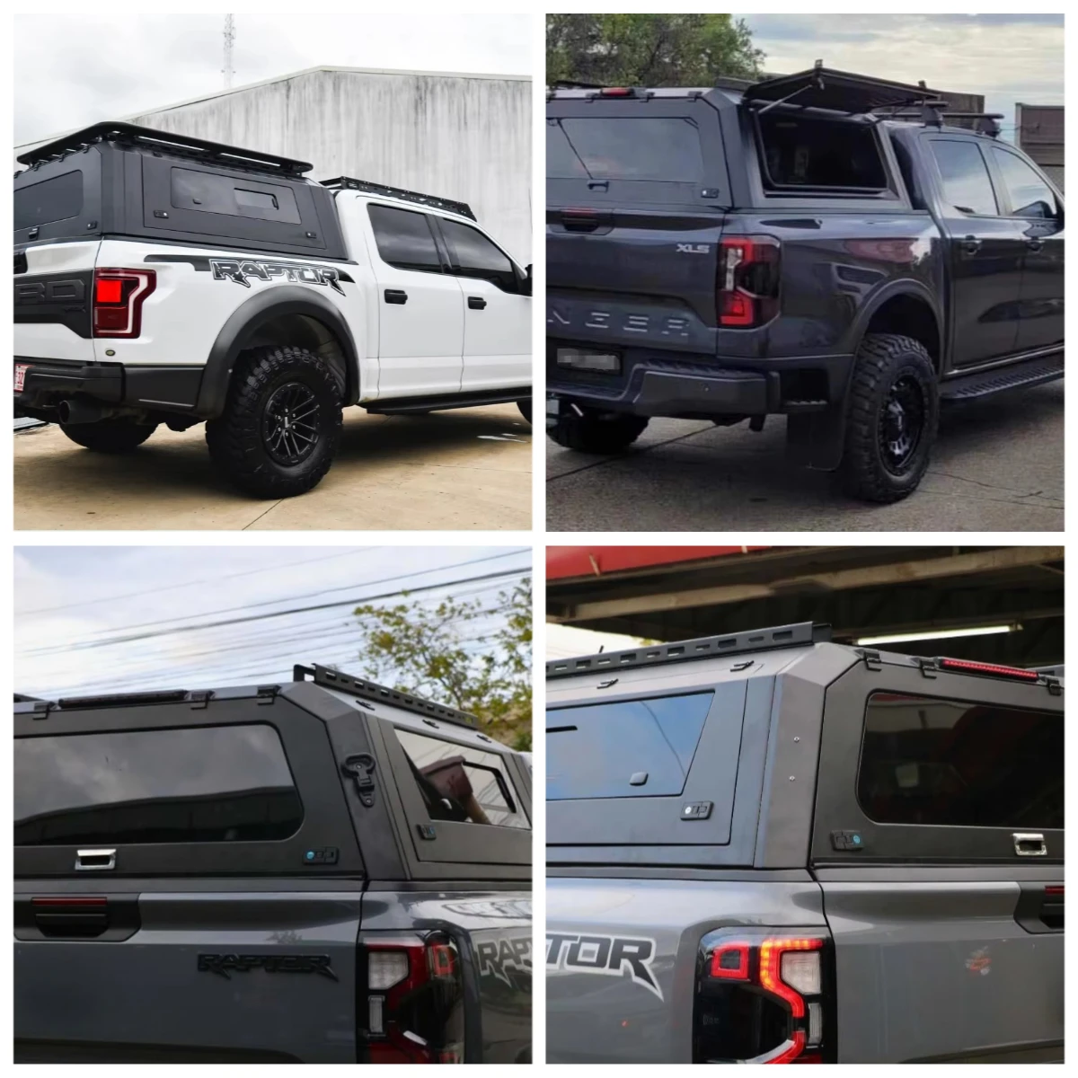 

Car Accessories Aluminum Hard Topper Canopy for F150 raptor 2023+camping Pickup Truck Garages Canopies Carports