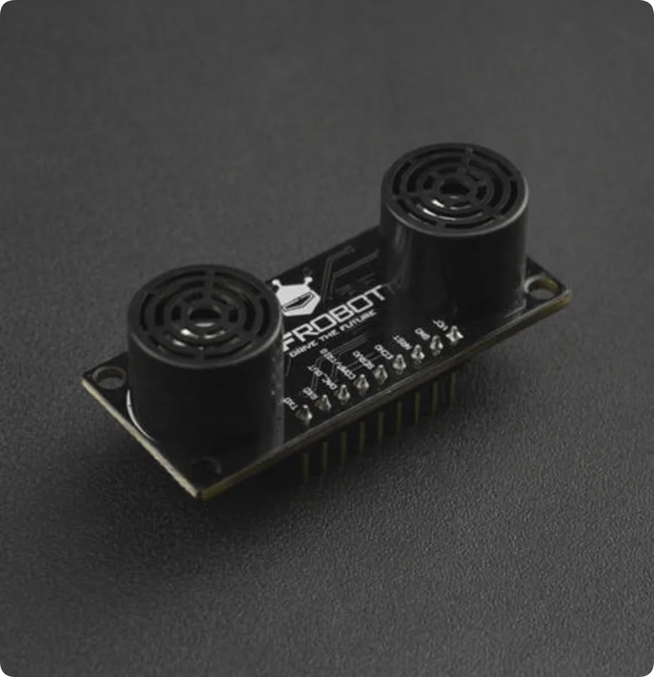 

URM37 V5.0 Ultrasonic Sensor Module, 2-800cm Range, Temperature Compensated, PWM/Serial/Analog Output, Servo Drive