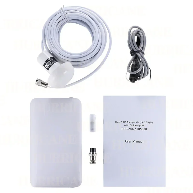 Ingebouwde Klasse B AIS Transponder Combo Hoge Gevoeligheid Marine GPS Navigator HP-528A 4,3-inch LCD-kleurenkaartplotter