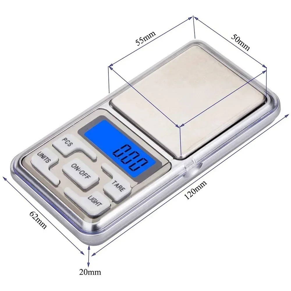 Jewelry Backlight 100/200/300/500g For Weight 0.01/0.1g Gram Mini High Accuracy Electric Scale For Digital Kitchen Pocket