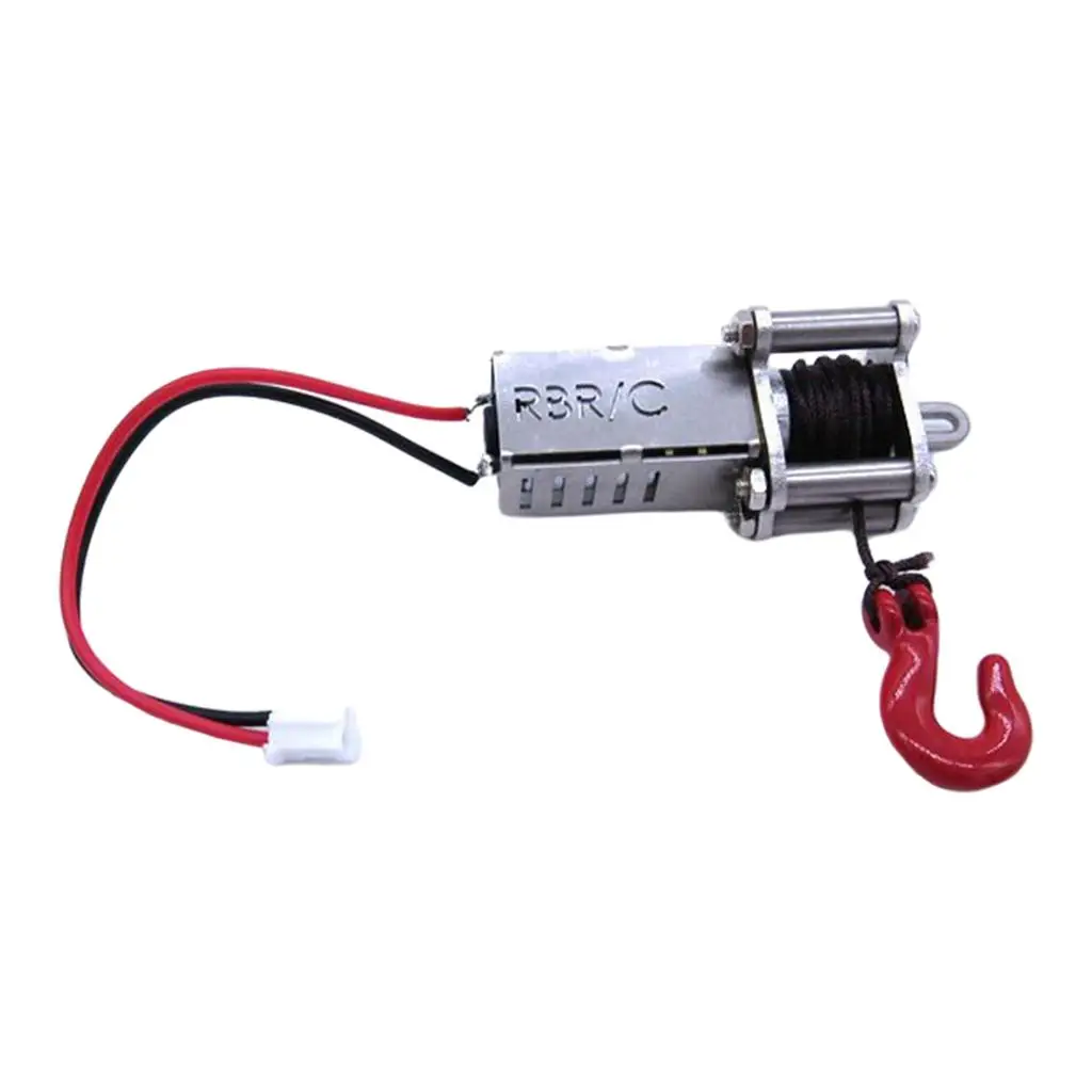 RC Car Metal Automatic Winch System Set for 1/12 1/14 1/16 RC Car Parts