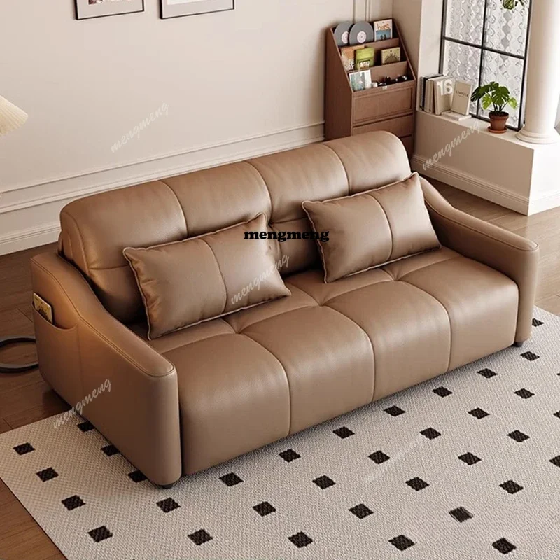 

Умные секционные диваны-реклайнеры из итальянской роскошной кожи для кабинета и гостиной, модульная мебель для дома