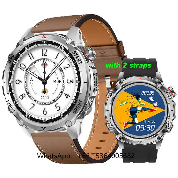 

Смарт-часы W10 Pro GPS-позиционирование Артериальное давление GPS 2025 Смарт-часы 1,43 AMOLED-вызовы Открытый фитнес-трекер