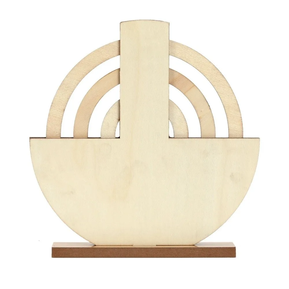 Aesthetic Wooden Perpetual Calendar Reusable Moon Manual Rotating Desk Calendar Ferris Wheel Home Decoration