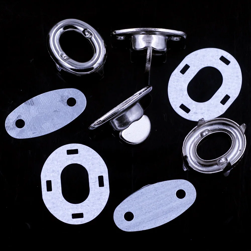 Twist Turn Locks Frame Kiss Clasps Silver Tone Oval Metal Closure Purse DIY Bag Accessories 30x21mm view 5
