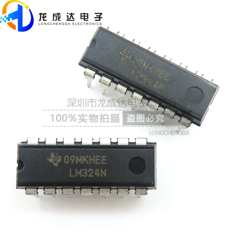 

30pcs original new LM324N LM324NG DIP-14 operational amplifier chip