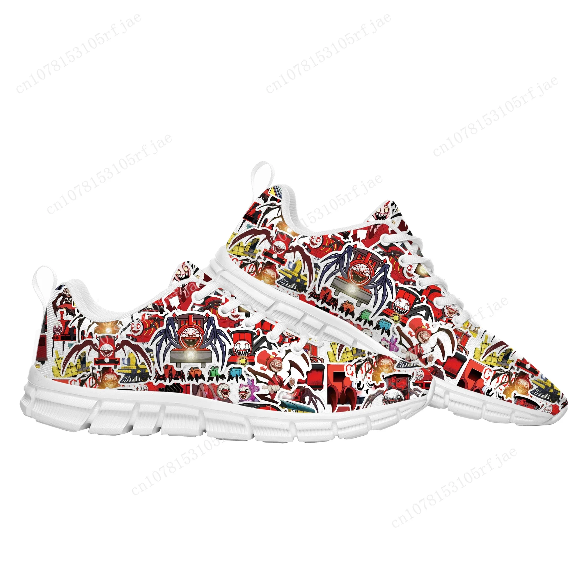 Choo Choo Charles Sports Custom Shoes High Quality Hot Cartoon Game Mens Womens Teenager Sneaker Tailor Made Couple Built Shoes