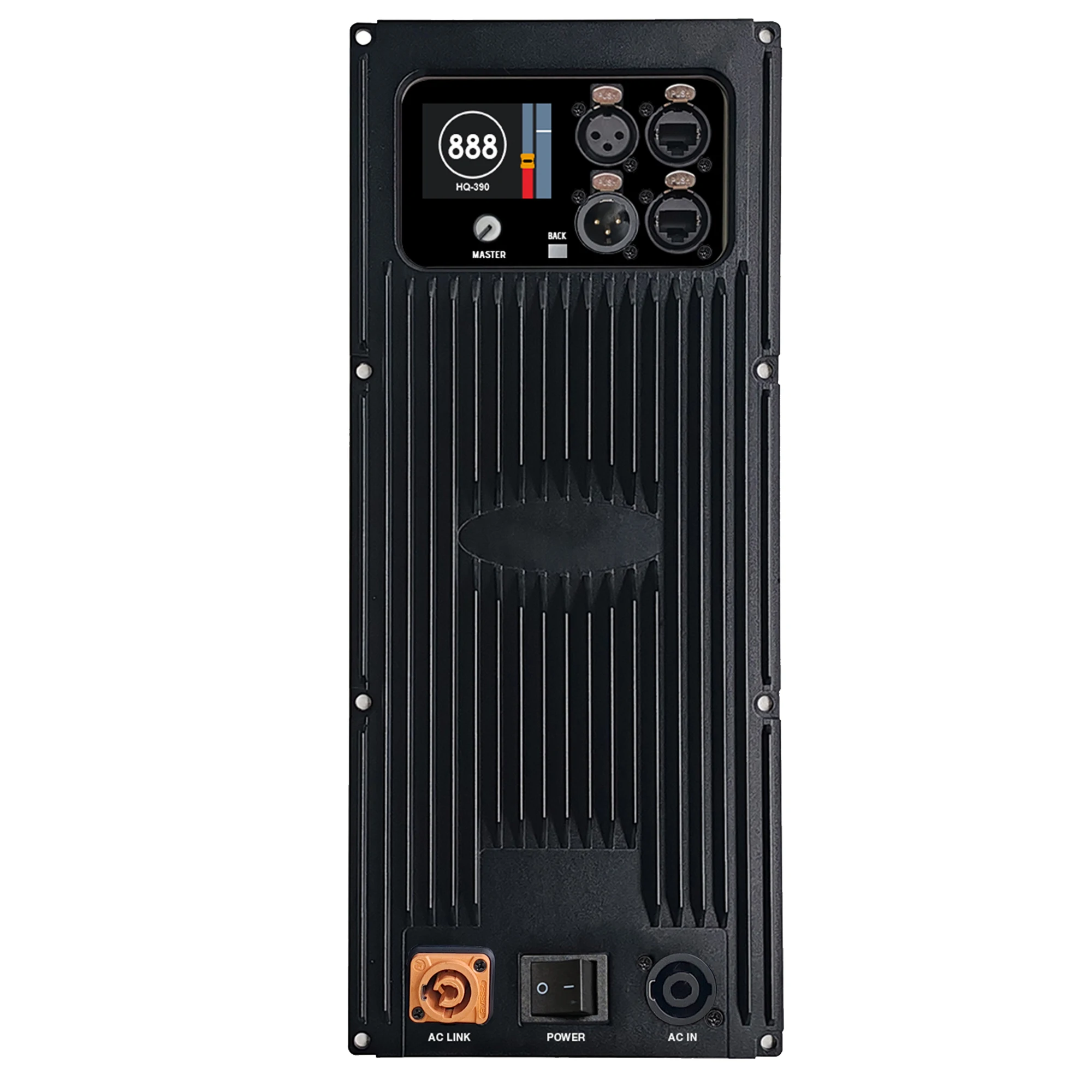 PFA2002 + CQ390 Sound Dual 12-inch Active Line Array 2000W Speakers  for Wedding and Corporate Event Sound Systems