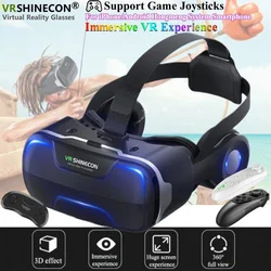 Blu-Ray Virtual Reality VR Glasses HD IMAX Huge Screen 3D Glasses Google Cardboard Box VR Helmet for Phone,Support Game Joystick