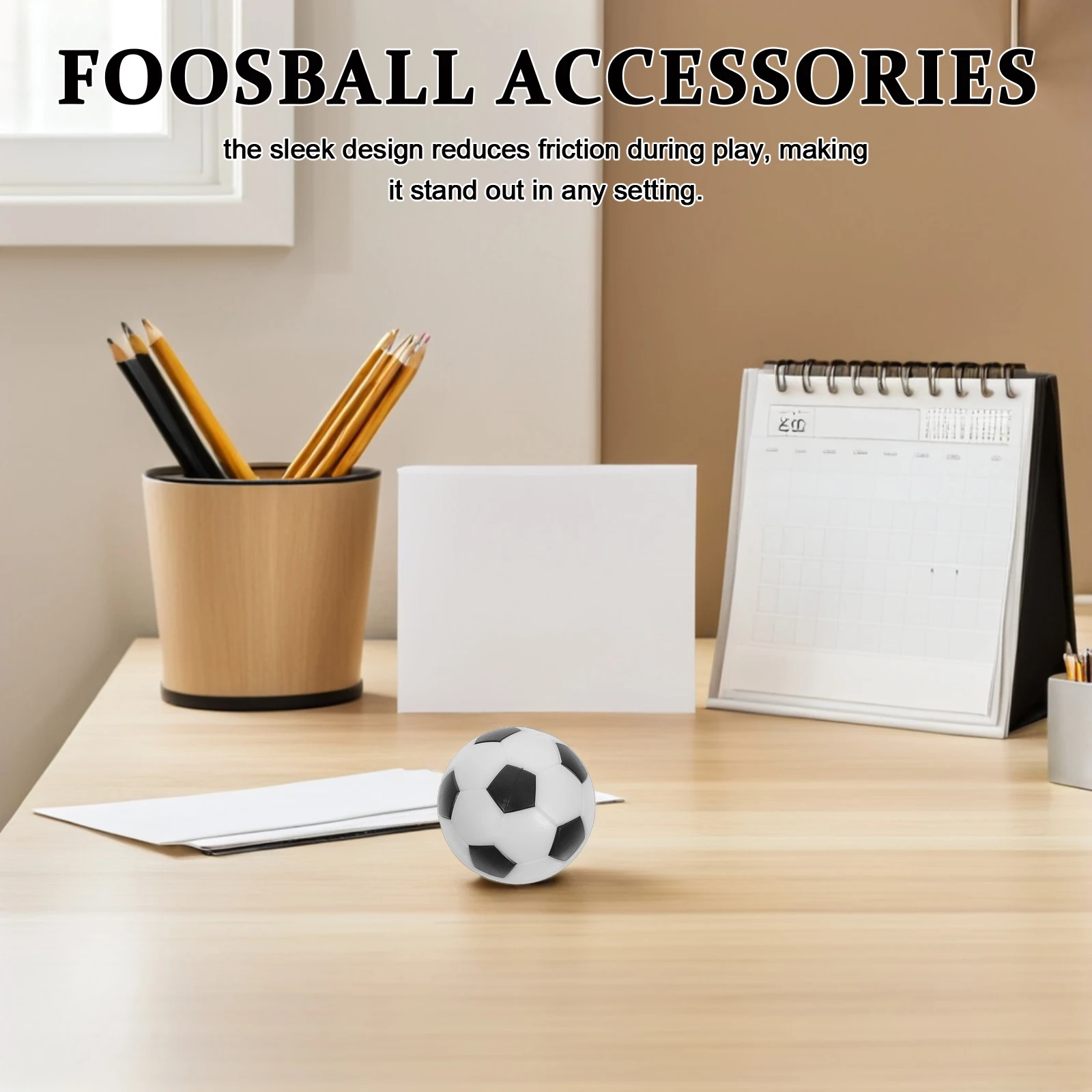 

14 Pcs Football Machine Accessories Mini Footballs Foosball Replacement Official Table Parts Miniature Soccer