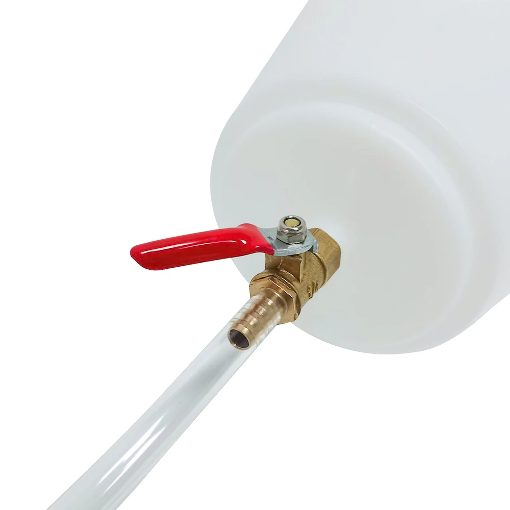 1pcs Auxiliary Fuel Tank 4L Multifunctional With Cut Off Valve With 1M Fuel Hose Motorcycle Tools Fuel Storage For Motorcycles