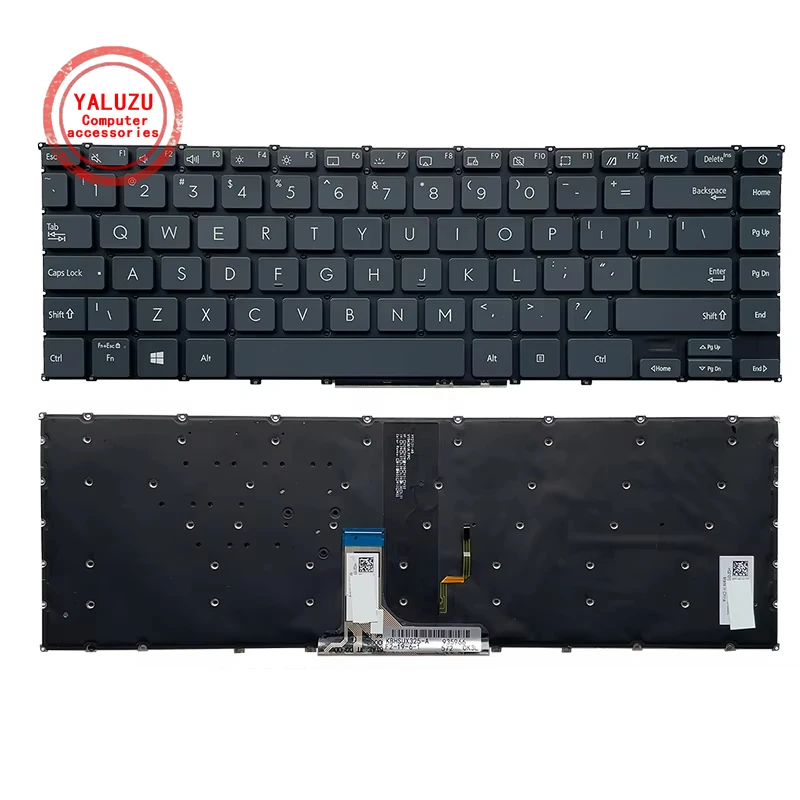 US English NEW Laptop Keyboard For Asus ZenBook UX325 UX325E UX325EA