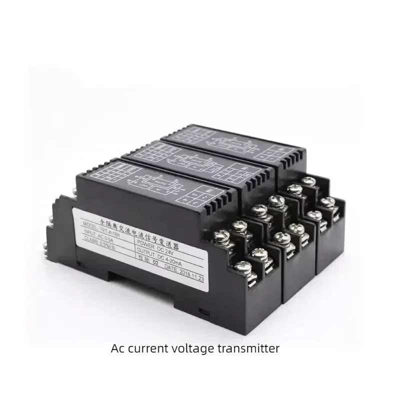 WS1526 AC Current Transmitter AC 0-5A 10A Signal Isolator Output 4-20mA 0-5V 10V