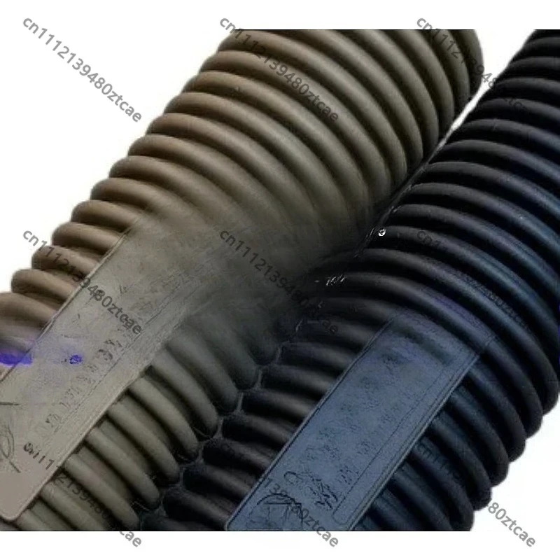 Universal Rubber Decorative Muffler Cover Dustproof Anti-scratch Protective Sleeve Adjustable Tailorable Protective Case