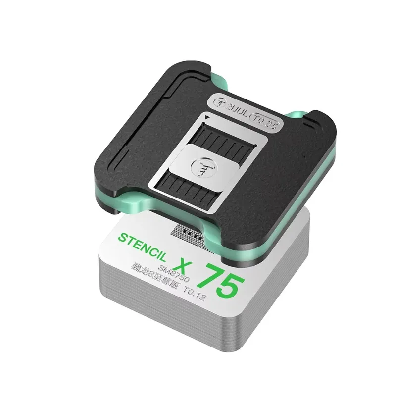 

BH17 CPU Reball Base Магнитная двухсторонняя платформа для реболлинга Трафарет для процессора 75 шт./компл. для Iphone Android EMMC + RAM Ремонт процессора