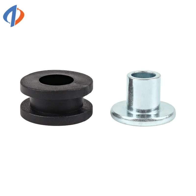 10Pcs 6mm Motorcycle Rubber Grommets Bolt Assortment Kits Fairing Bolt Pressure Relief Cushion Buffer Washer Shock Bushing