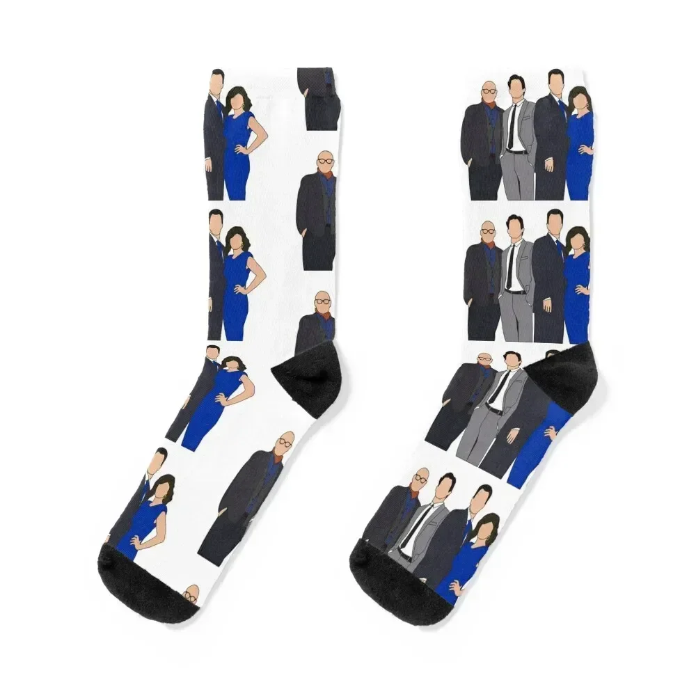 White Collar Socks … - image