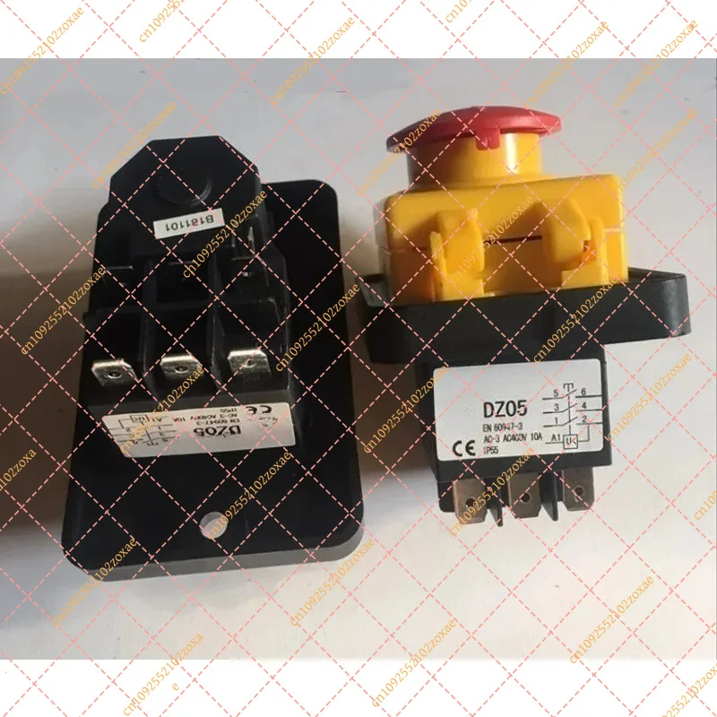 Universal 400V 10A Emergency Stop Button Switch 3 Phase Waterproof Electromagnetic Power Control Switch for Industrial Machinery
