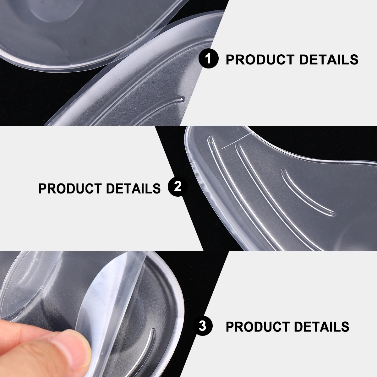 

2 Pairs Arch Support Insoles Women Men Orthopedic Foot Pads Gel Cushions for Flat Feet Heel Pain Relief Shoe for Sneakers