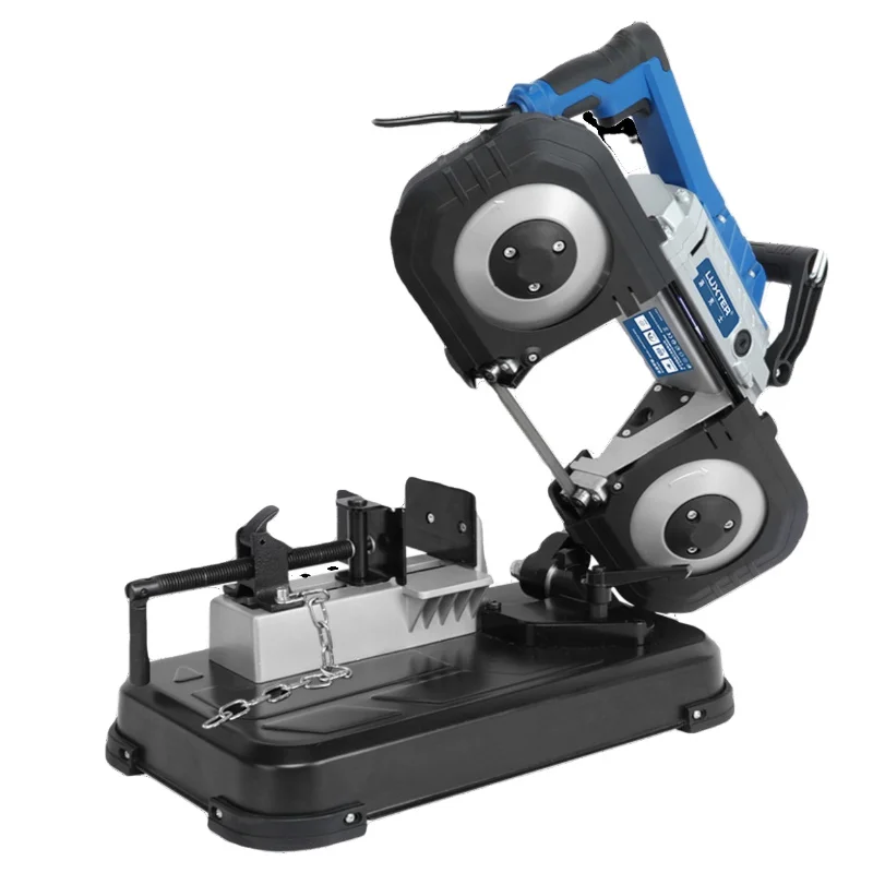 1500W Metal Cutting Machine Metal-cutting Band Saw Metal Band Sawing Machine Adjustable Speed Sawing Machine