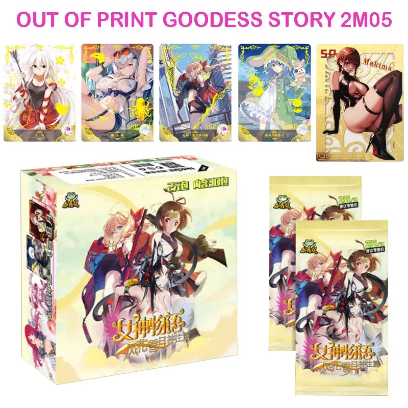 

Out Of Print Goddess Story NS-2m04 Collection Card Full Set Waifu Booster Box ACG CCG TCG Doujin Toys And Hobbies Gift Few Left