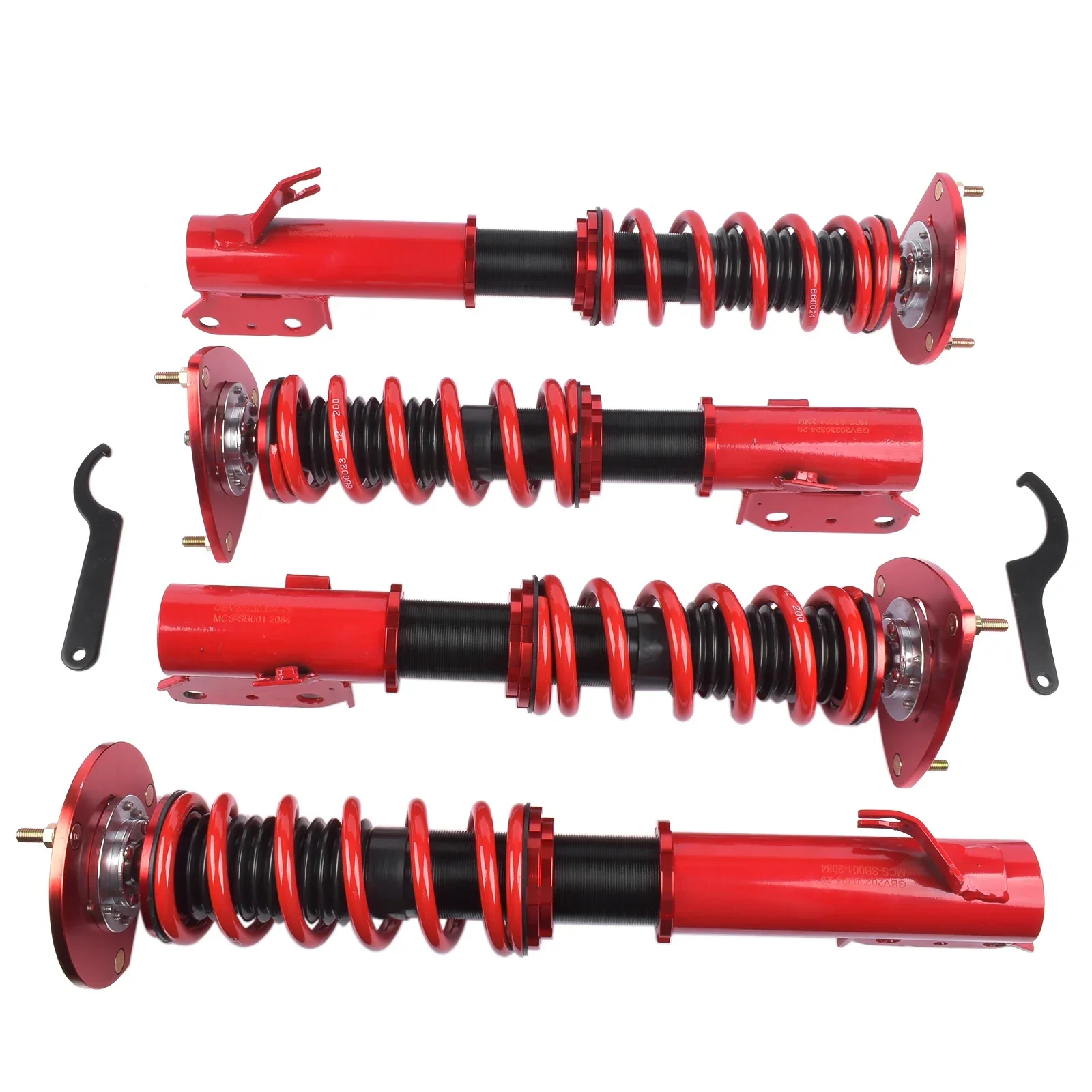 AP01 Adj.Coilover مجموعات خفض التعليق لـ 2005-2007 سوبارو امبريزا WRX STi 2.5L #5