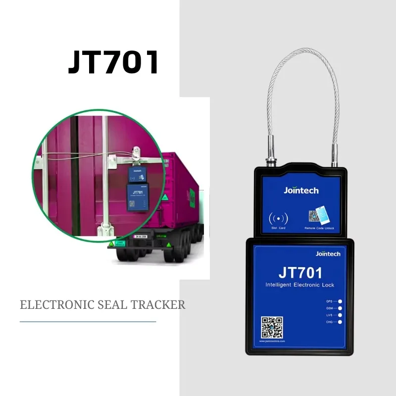 JT701 4G GPS Tracker For Container Truck Trailer With RFID Unlock LBS Tracking Waterproof & PC Compatible